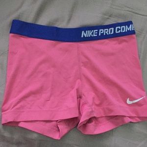 Nike Pro Combat Dri-Fit spandex shorts